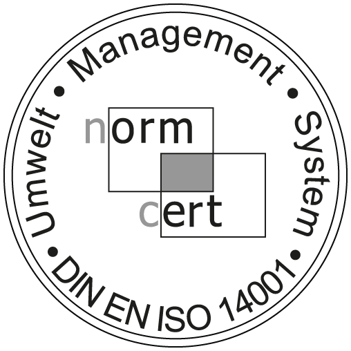 ISO 14001:2015 Zertifikat